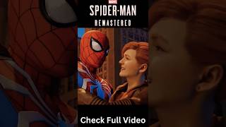 SpiderMan Saves MJ  SpiderMan Remastered spiderman mj yt shorts sable peterparker [upl. by Isherwood556]