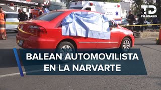 Asesinan a balazos a automovilista en la colonia Narvarte [upl. by Adnowat]