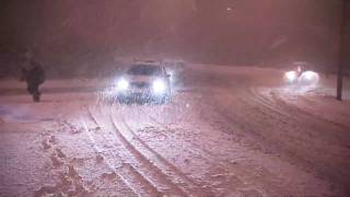 Snow causes travel chaos across parts of the UK [upl. by Rosie426]