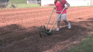 Planting Mustard Greens  Hoss Planter April 2012 [upl. by Maudie]