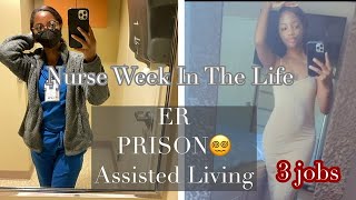 Vlog  ER Nurse Day in the Life  LPN  Is LPN worth itLPN pay 2 jobs  assisted living [upl. by Adahsar]