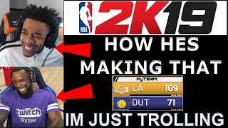 CashNasty Drops Off FlightReacts By 30 In NBA 2K19 MyTeam 😂 Rage amp Funny Intense Game Both POVS [upl. by Simonette]