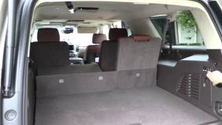 Review of 2015 Chevy Suburban Trunk Space [upl. by Akilam275]