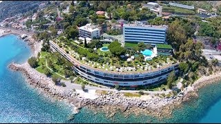 WK a BORDIGHERA Grand Hotel del Mare Riprese DRONE DJI Mavic Pro [upl. by Schafer]