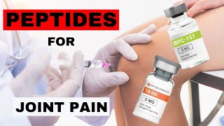 IntraArticular Injection Of Peptides For Joint Pain  BPC 157 And TB 500 for Arthritis [upl. by Ezitram]