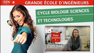 ISEN  Cycle Biologie Sciences et Technologies BIOST [upl. by Laemsi]