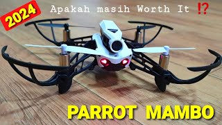 Parrot Mambo Review 2024 Apakah Masih Worth it ⁉️  Parrot Mini Drones  Den rc [upl. by Odille]