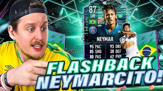 Santos Neymar is HERE 87 FLASHBACK Neymar Review FIFA 22 Ultimate Team [upl. by Yznil]