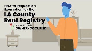 How To Request an Exemption for the LA County Rent Registry If Your Home is OwnerOccupied [upl. by Attevad900]