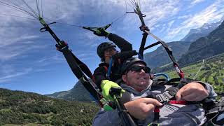 Accessible Paragliding in Switzerland [upl. by Aryek]