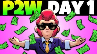 How Much  To Beat Brawl Stars  P2W 1 [upl. by Micah]