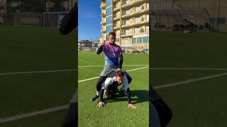 POV il rigorista con troppa rincorsa 🤣⚽️ skillscrewhd calcio football soccer [upl. by Aehtla]