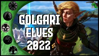 GOLGARI ELVES Standard 2022  DampD AFR MTG Arena  Magic Arena  MTGA [upl. by Shell349]