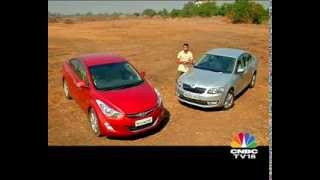 2014 Skoda Octavia vs Hyundai Elantra [upl. by Eiralc]