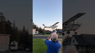 Airpark Living  Cessna Turbo 206 sunset takeoff in Super Slow Motion [upl. by Daenis152]