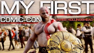 My First Comiccon as Kratos  MCM comiccon London Excel May 28th [upl. by Nij]