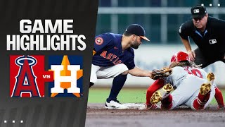 Angels vs Astros Game Highlights 92224  MLB Highlights [upl. by Eirek]