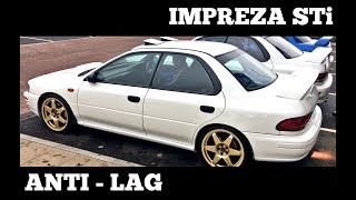 SUBARU IMPREZA LOUD ANTI LAG  WRX STI TYPE RA CLASSIC [upl. by Stedmann]