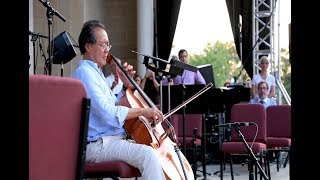 Yo Yo Ma Bach Sarabande Warren OH Summer 2018 [upl. by Jolene]