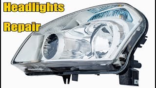 Car headlights replacement Complete version with testing DIY fix bulbhead [upl. by Aeresed]