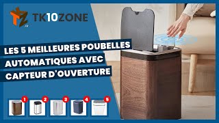 Les 5 meilleures poubelles automatiques avec capteur douverture [upl. by Pepin]