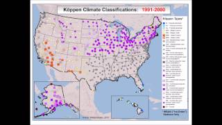 Köppen Climate Classification for the US [upl. by Lertnahs797]