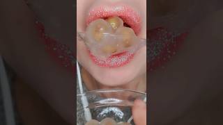 ASMR Satisfying Eating Tapioca asmreating tapioca satisfyingvideo [upl. by Akkimat]