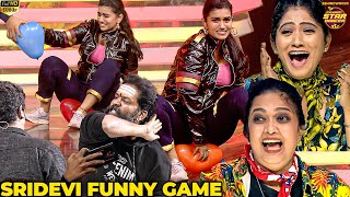 Lungi Danceல் Mass காட்டிய Sridevi 🤩 Nikkiஐ Left Right வெளுத்து வாங்கிய Baba Baskar 😂Ultimate Fun🤣 [upl. by Ayotas]