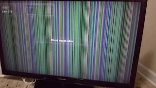 Samsung TV Vertical Lines QUICK FIX [upl. by Assilav]