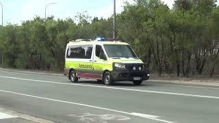 QAS  Responding back to Beenleigh ambulance station [upl. by Alysoun]