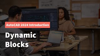 AutoCAD 2024 Dynamic Block Tutorial [upl. by Annawek]