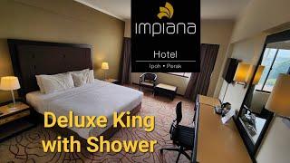 Deluxe King Bed Room with Shower Impiana Hotel Ipoh Perak [upl. by Lanaj262]