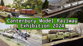 Canterbury Model Railway Exhibition 2024  Lots of detailed layouts to see [upl. by Eetsim]