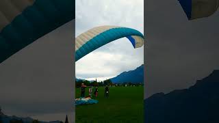 Paragliding passenger flights in interlaken travel paragliding Switzerland [upl. by Berny]