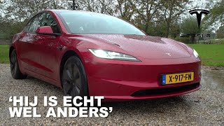 TESLA MODEL 3 2024 STILLER en RIJDT EEN STUK BETER [upl. by Fassold]