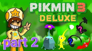 lets play a little bit of Pikmin 3   Part 2   we find Jarold again I guess [upl. by Anayad]