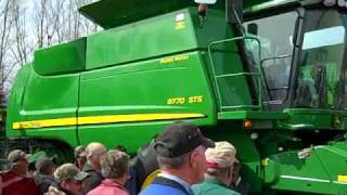 2010 JD 9770 STS Combine Sold on ND Auction Today [upl. by Hauck453]