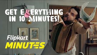 Introducing Flipkart Minutes Get everything in just 10 mins 🚀 [upl. by Lamrouex]