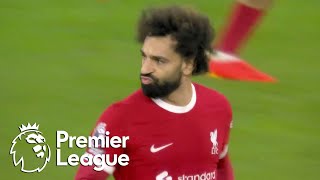 Mohamed Salah drills Liverpool level against Arsenal  Premier League  NBC Sports [upl. by Valentine346]