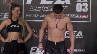 Interview and statements after weigh in and face off FEA LEGACY [upl. by Darbee]