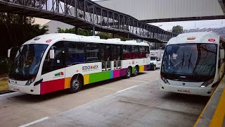 Nuevo Servicio Express del Mexibus Linea 2 EcatepecLechería [upl. by Htebsil]