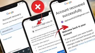 How to Recover Gmail Account without Verification Code Password amp Phone Number 2024 [upl. by Stevena]