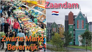 جولة في زاندام الجميلة وأكبر سوق أسبوعي بأمستردام Zaandam amp Zwarte Markt Beverwijk [upl. by Hammer517]