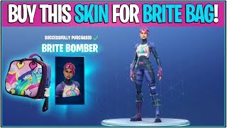 NEW Fortnite BRITE BOMBER AVAILABLE Buy Skin to Unlock quotBrite Bagquot In Future Updates [upl. by Roberts603]