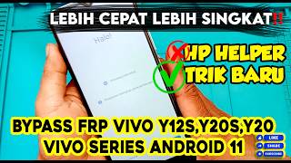 TRIK BARU LAGI‼️Lebih Cepat dan Singkat BYPASS FRP VIVO Y12s Y20s Y20 [upl. by Ermin]