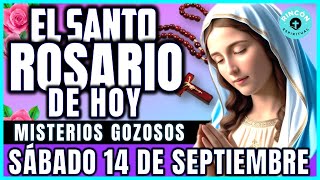 Santo Rosario Corto de hoy Sábado 14 de Septiembre Misterios Gozosos🌸santorosariodehoycorto [upl. by Odlanra]