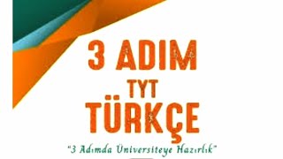 MEB TYT 3 ADIM TÜRKÇE SES BİLGİSİ SORU ÇÖZÜMÜ [upl. by Atteynek]