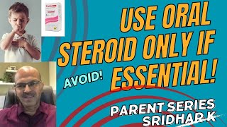 Please don’t use oral steroid prednisolone without clear indication steroid asthma acutewheeze [upl. by Graubert]