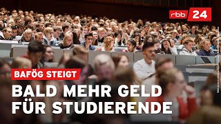 BaföGReform Das ändert sich für Studierende [upl. by Cockburn]