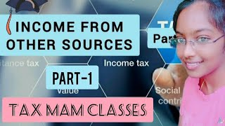 Income from other sources part1 Sec 56 sec 57 amp sec 58 in English for B com  IPCC CS CMA [upl. by Maegan318]